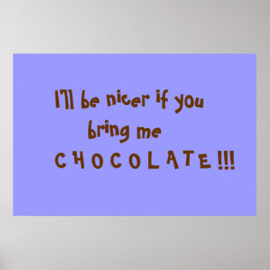 Choklad Poster