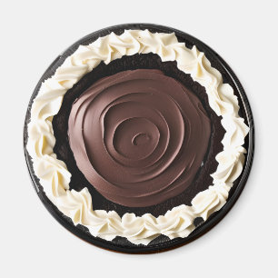 Choklad Pudding Paj-beklädnad Magnet