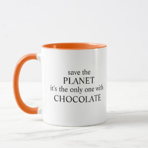 Choklad Räddat planeten PÅSK Mugg