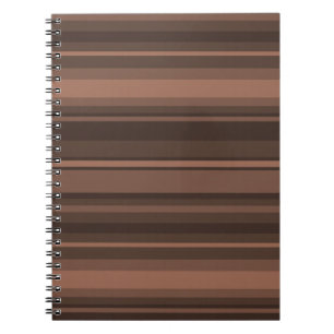 Choklad rand anteckningsbok