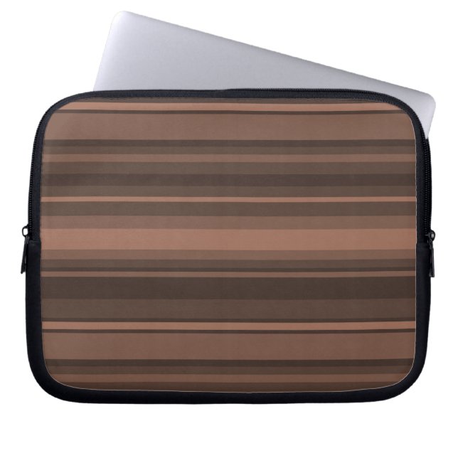 Choklad rand laptop sleeve (Framsidan)