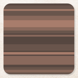 Choklad rand underlägg papper kvadrat