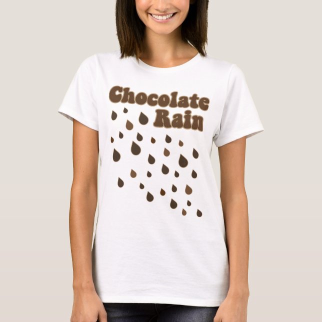 Choklad regnar Inundation Tee (Framsida)