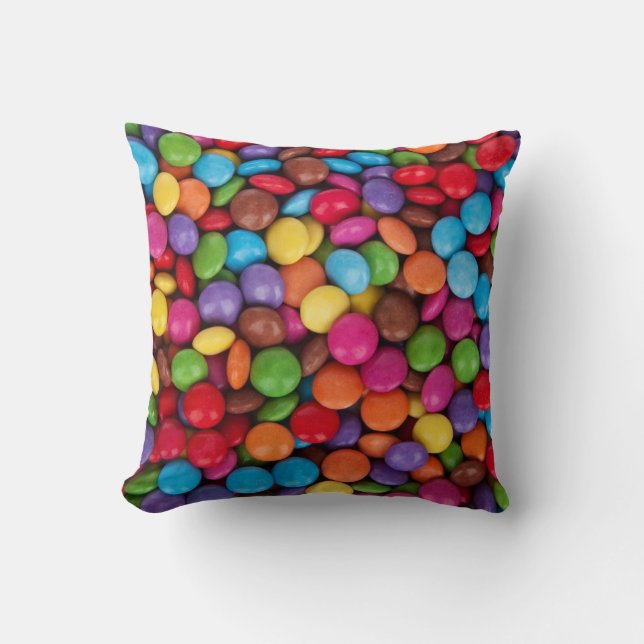 Choklad regnbåge Kids Pillow Kudde (Framsida)