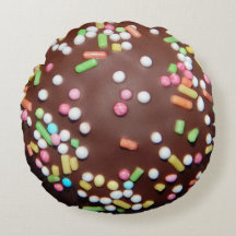 Choklad, rund kudde