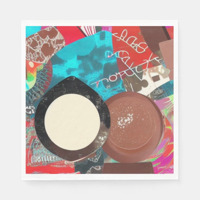 Choklad Sak Pappersservett (Framsidan)