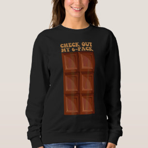 Choklad Sixpack Söt Choco T Shirt