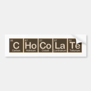 Choklad som göras av inslag bildekal