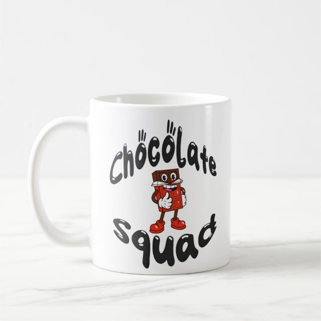 Choklad Squad Kaffemugg (Vänster)