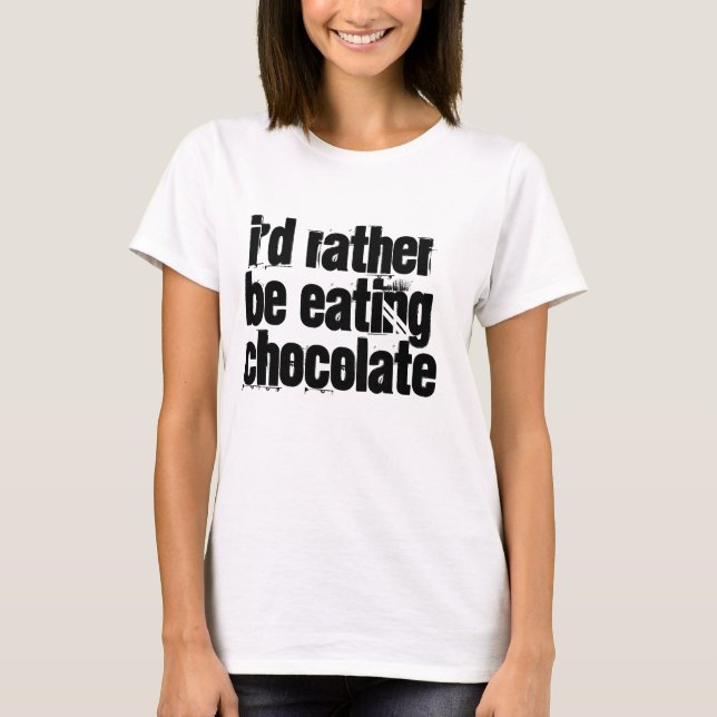 Choklad T-shirt (Framsida)
