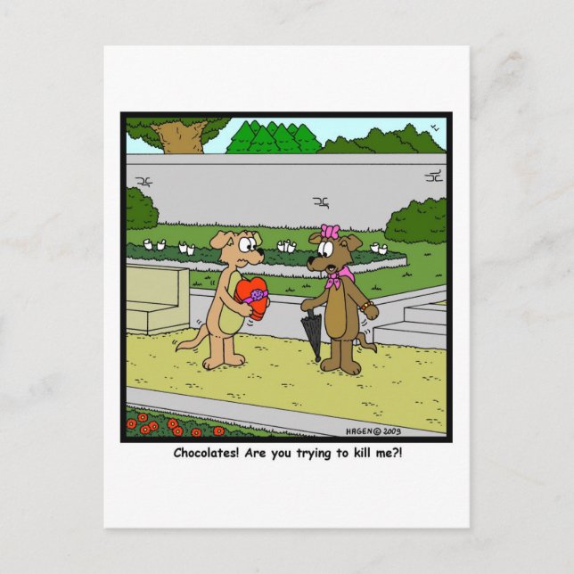 Choklad? Vykort (Framsida)