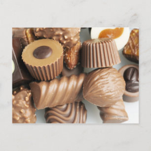 choklad vykort