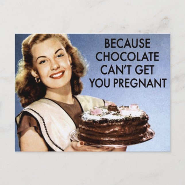 Choklad Vykort (Framsida)