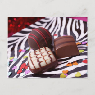 choklad vykort