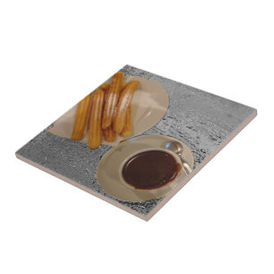 Choklad y Churros Kakelplatta