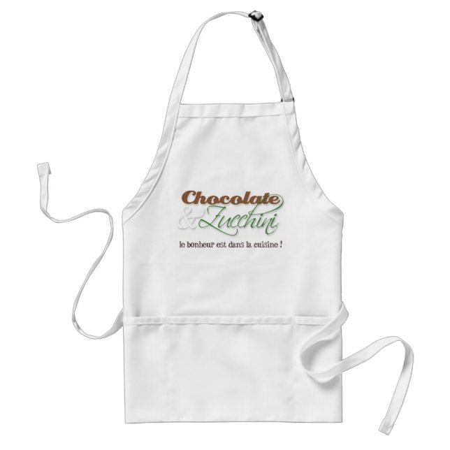Choklad- & Zucchiniförkläde Förkläde (Framsidan)