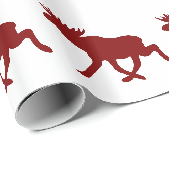 Chokladälg Presentpapper (Rullad Hörn)