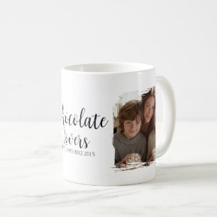 Chokladälskare Establerade Bilder Kaffemugg