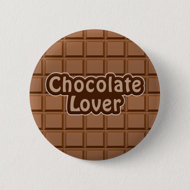 Chokladälskare knäppas knapp (Framsida)
