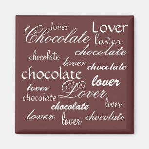Chokladälskare Magnet