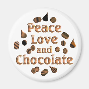 Chokladälskare Magnet