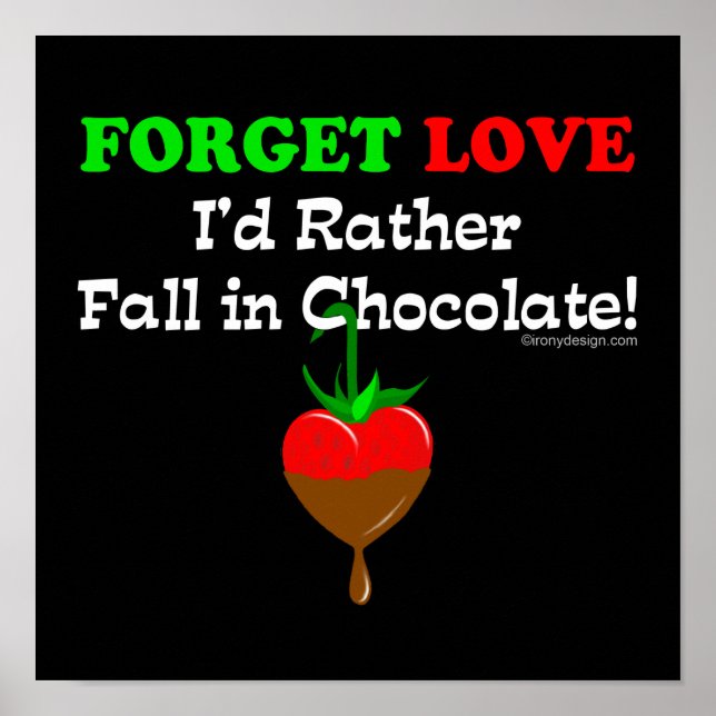 Chokladälskare Poster (Framsidan)