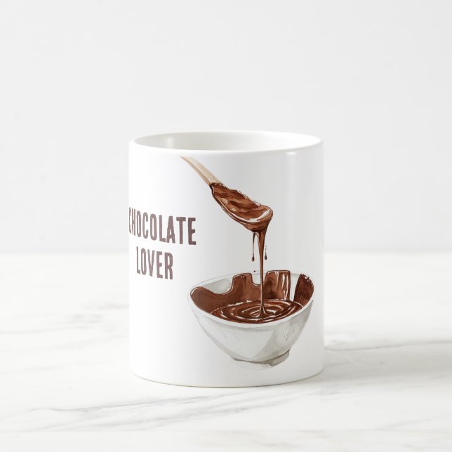 Chokladälskare Skål för sked Kaffemugg (Center)