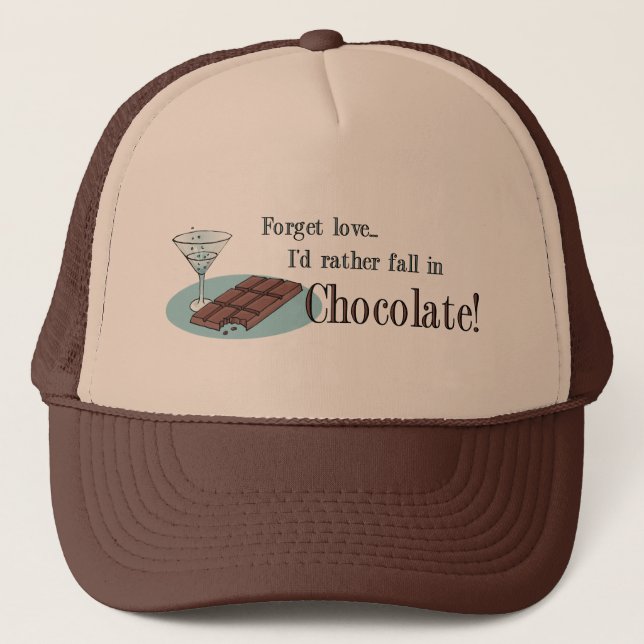 Chokladälskare Truckerkeps (Framsida)