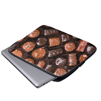 Chokladälskarefröjd boxas av godisen laptop fodral