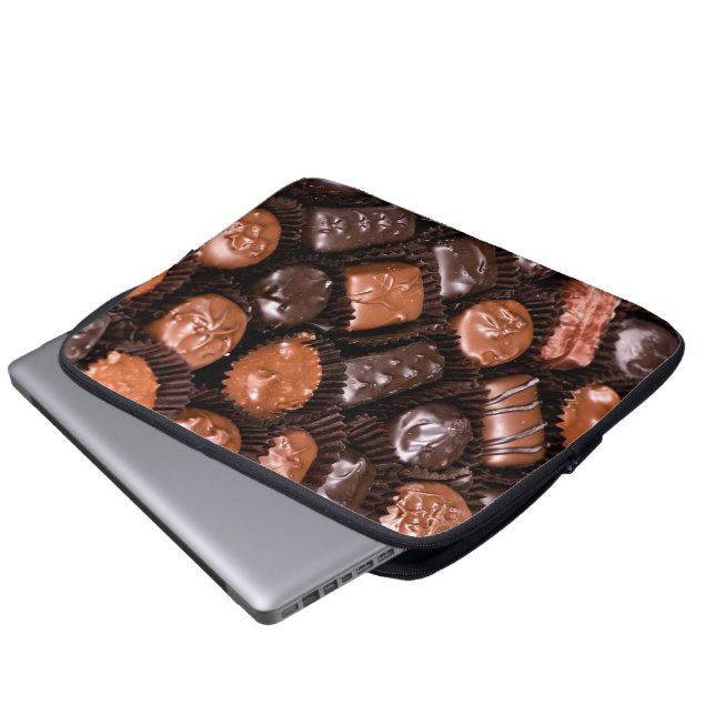Chokladälskarefröjd boxas av godisen laptop fodral (Framre botten)