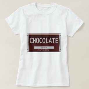 Chokladälskarekvinna T-tröja T Shirt