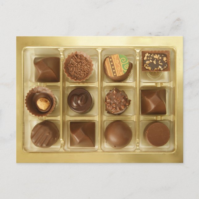 chokladälskares dröm vykort (Framsida)
