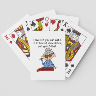Chokladavkänning Casinokort