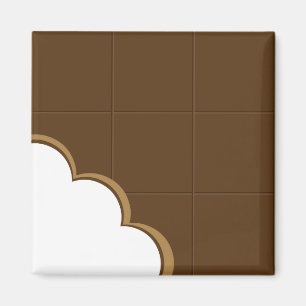 Chokladbitamagnet Magnet
