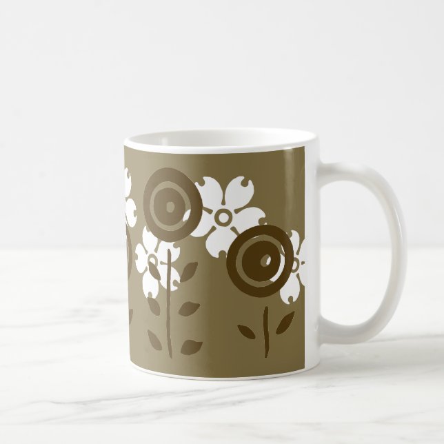 Chokladblommor Kaffemugg (Höger)