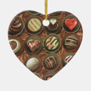 Chokladbox Julgransprydnad Keramik