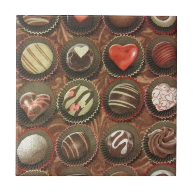 Chokladbox Kakelplatta (Framsidan)