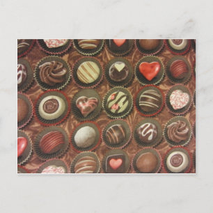 Chokladbox Vykort