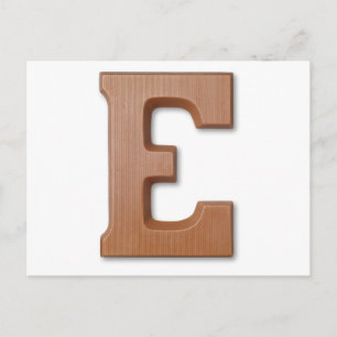 Chokladbrev E Vykort