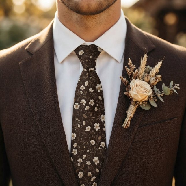 Chokladbrun Vildblomma Slips (Skapare uppladdad)