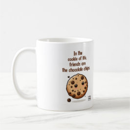 Chokladchips vänskap kaffemugg
