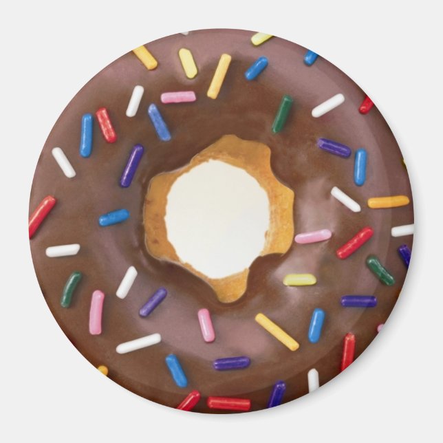 chokladdonut magnet (Framsidan)