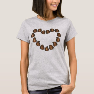 Chokladdroppar Heart Kärlek Candy Chokohol Tee