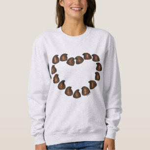Chokladdroppar Hjärthjärthjärthjärthjärthjärthjärt Tee