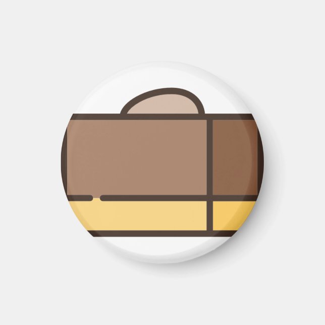 chokladfuska magnet (Framsidan)