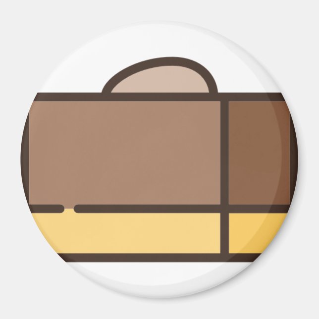 chokladfuska magnet (Framsidan)