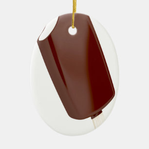 Chokladglass Julgransprydnad Keramik