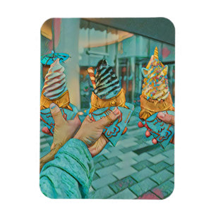 Chokladglass Magnet
