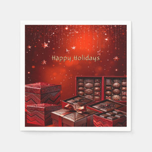 Chokladgodis Holiday Servett