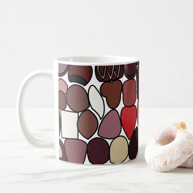 Chokladgodis konfektyr  kaffemugg (Med munk)